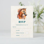 ビューティフルソレルホースポートレート結婚ズ 出欠カード (スタンド正面)