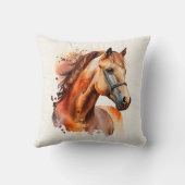ビューティフルソレルホースポートレート クッション (裏面)