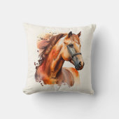ビューティフルソレルホースポートレート クッション (正面)