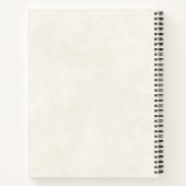 ビューティフルソレルホースポートレート ノートブック (裏面)