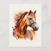 ビューティフルソレルホースポートレート ポストカード (正面)