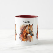 ビューティフルソレルホースポートレート マグカップ (中央)