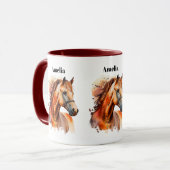 ビューティフルソレルホースポートレート マグカップ (正面左)