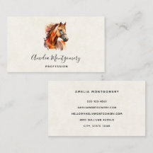 ビューティフルソレルホースポートレート