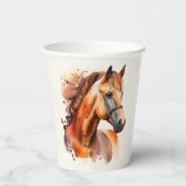ビューティフルソレルホースポートレート 紙コップ (裏面)