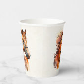 ビューティフルソレルホースポートレート 紙コップ (右)
