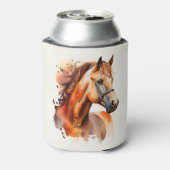 ビューティフルソレルホースポートレート 缶クーラー (缶裏面)