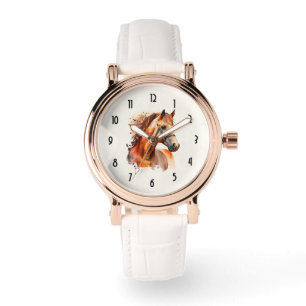 ビューティフルソレルホースポートレート 腕時計