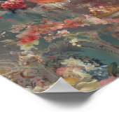 ビューティフルタイムズロココフローラ ポスター (角)