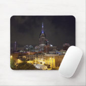 ビューティフルダウンタウンナッシュビルテネシーat Night マウスパッド (マウス)