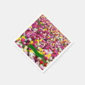 ビューティフルチューリップガーデン紙ナプキンス スタンダードカクテルナプキン (角)