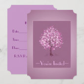 ビューティフルツリー招待状 招待状 (正面/裏面)