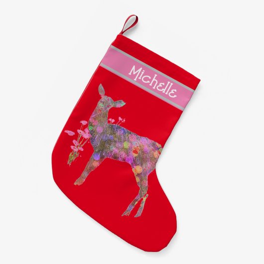 ビューティフルディアクリスマスストッキング スモールクリスマスストッキング (正面 (吊り時))