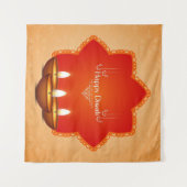 ビューティフルディワリタペストリ タペストリー (正面(横))