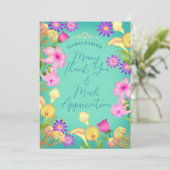 ビューティフルデイアクア サンキューカード (スタンド正面)