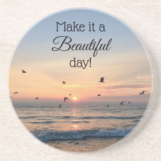 ビューティフルデイサンライズビーチコースター コースター (正面)