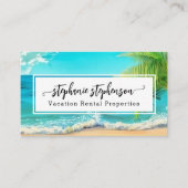 ビューティフルデイビーチスパトラベルバケーション 名刺 (正面)