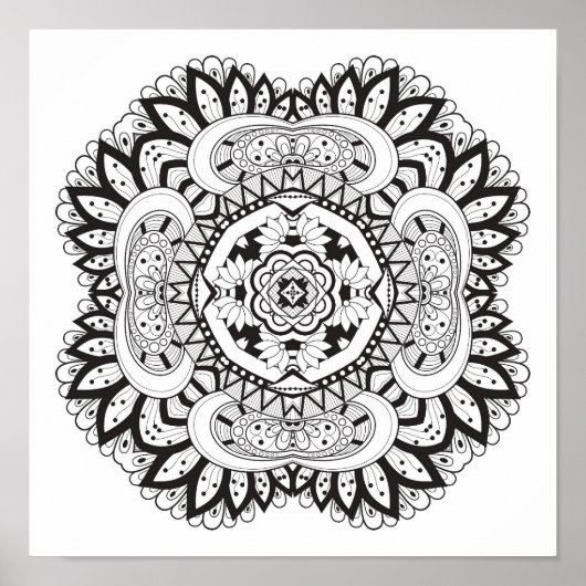 ビューティフルデコスクエアドードル2 ポスター (正面)