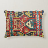 ビューティフルトバルアンティークキリムカーペットデザイン アクセントクッション (正面)