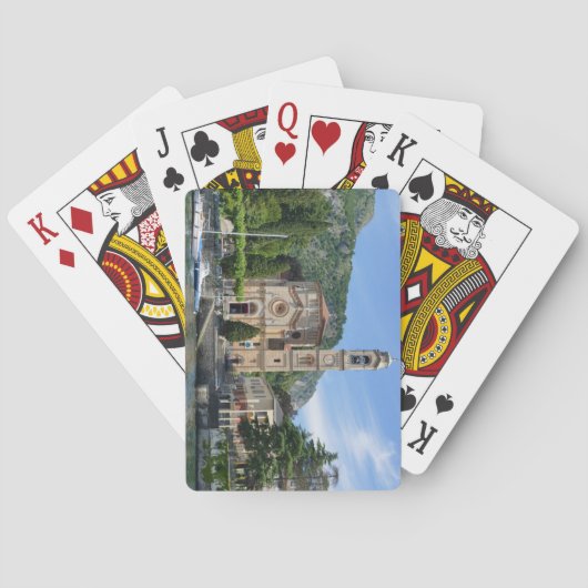 ビューティフルトレメッゾレイクコモイタリア トランプ (裏面)