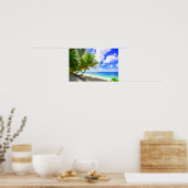 ビューティフルトロピカルアイランドビーチエスケープ ポスター (キッチン)