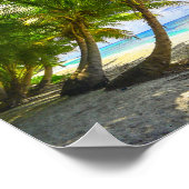 ビューティフルトロピカルアイランドビーチエスケープ ポスター (角)