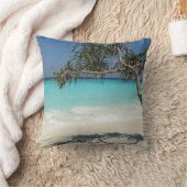 ビューティフルトロピカルビーチ海楽園 クッション (ブランケット)