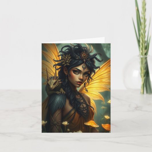 ビューティフルドラゴンフェアリーポートレートカード シーズンカード (正面)