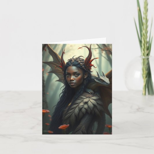 ビューティフルドラゴンフェアリーポートレートカード シーズンカード (正面)