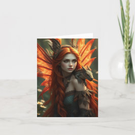 ビューティフルドラゴンフェアリーポートレートカード シーズンカード