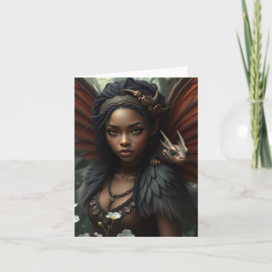 ビューティフルドラゴンフェアリーポートレートカード シーズンカード (正面)