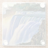 ビューティフルナイアガラ滝 ガラスコースター (裏面)