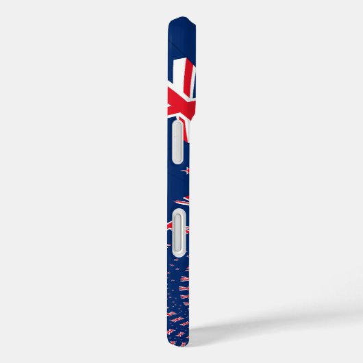 ビューティフルニュージーランドフラッグアートプリントデザイン Case-Mate iPhoneケース (裏面 / 右)