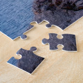 ビューティフルノルウェーフィヨルドレッドハウス ジグソーパズル (側面)