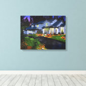 ビューティフルハウスキャ絵画ンバス キャンバスプリント (インサイチュ (ウッドフロア))