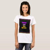 ビューティフルハクナマタタアートプリント Tシャツ (正面フル)