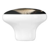 ビューティフルハスキー装飾用クッション セラミックノブ (側面)