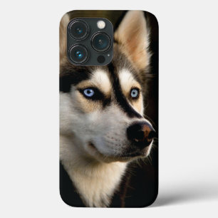 ビューティフルハスキー装飾用クッション iPhone 13 PROケース