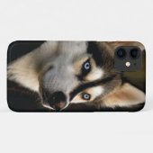 ビューティフルハスキー装飾用クッション Case-Mate iPhoneケース (裏面(横))