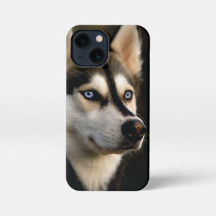 ビューティフルハスキー装飾用クッション iPhone 13 MINIケース