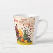 ビューティフルハッ人気があるプサンクスギビング秋 カフェラテマグ (右)