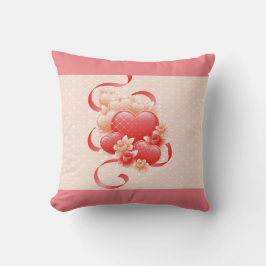 ビューティフルハートホームデコール装飾用クッション クッション