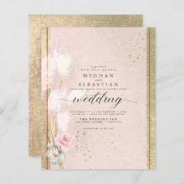 ビューティフルバジェット赤面ロセゴルドパンパスグラス