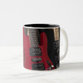 ビューティフルバスギター ツートーンマグカップ (正面右)