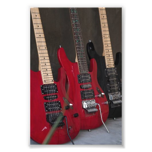 ビューティフルバスギター フォトプリント            (正面)