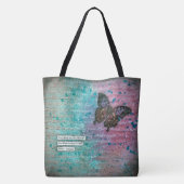 ビューティフルバタフライトート トートバッグ (裏面)