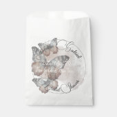 ビューティフルバタフライブライダルシャワー フェイバーバッグ (正面)