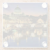 ビューティフルバチカンシティローマイタリア ガラスコースター (裏面)