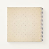 ビューティフルバニーディアーキツネベビーシャワーゲストブック ノートブック (裏面)