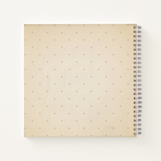 ビューティフルバニーディアーキツネベビーシャワーゲストブック ノートブック (裏面)